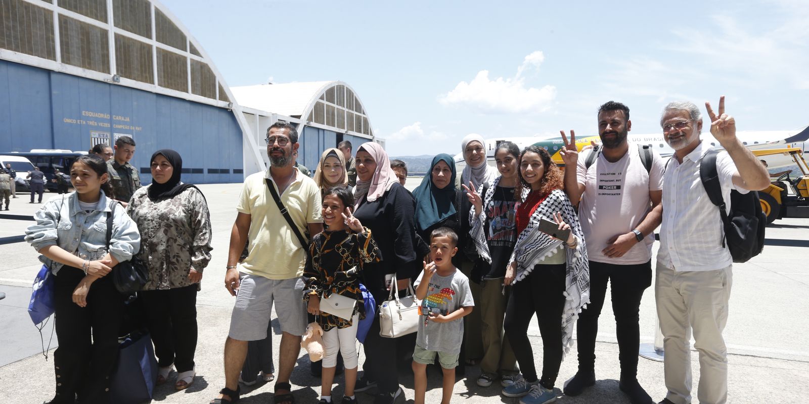 Vinte e seis repatriados de Gaza chegam a São Paulo