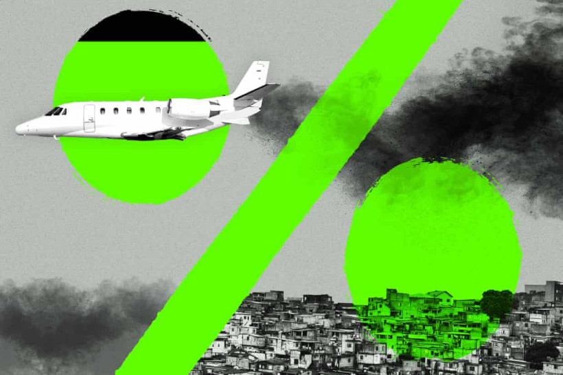 Grupo dos 1% mais ricos emite tanto CO2 quanto os 66% mais pobres