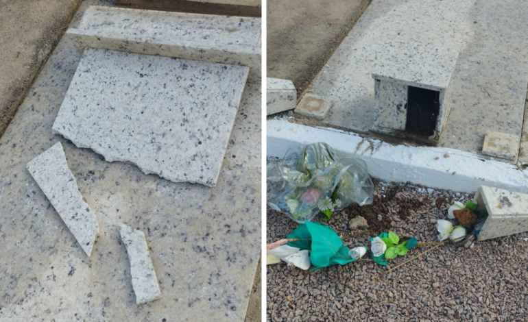 atos-de-vandalismo-deixam-tumulos-destruidos-em-cemiterio,-diz-prefeitura