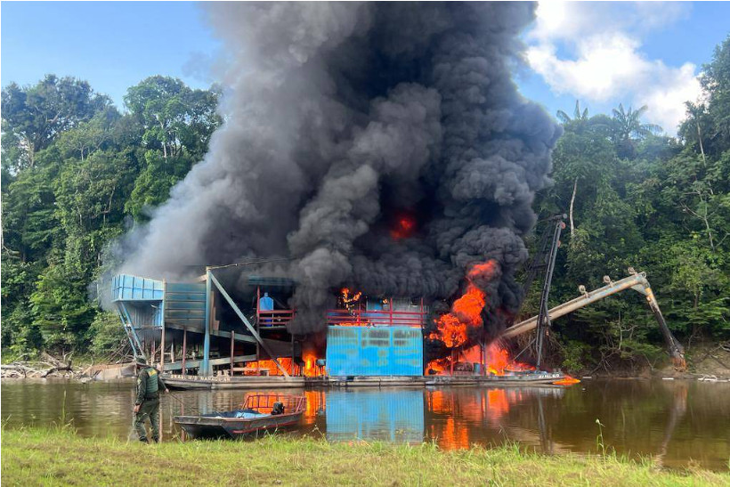 Vale do Javari: IBAMA aplica multa milionária por garimpo ilegal
