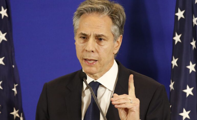 Secretário dos EUA: sem paz, é impossível avançar em agendas sociais