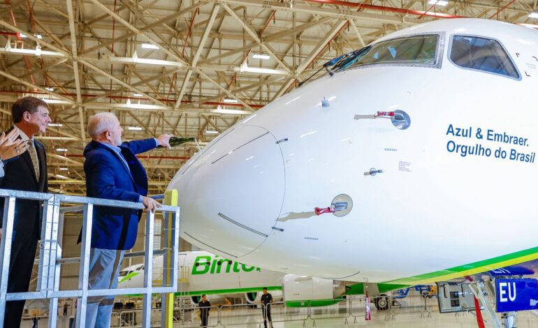 durante-visita-de-lula,-embraer-anuncia-investimentos-de-r$-2-bilhoes