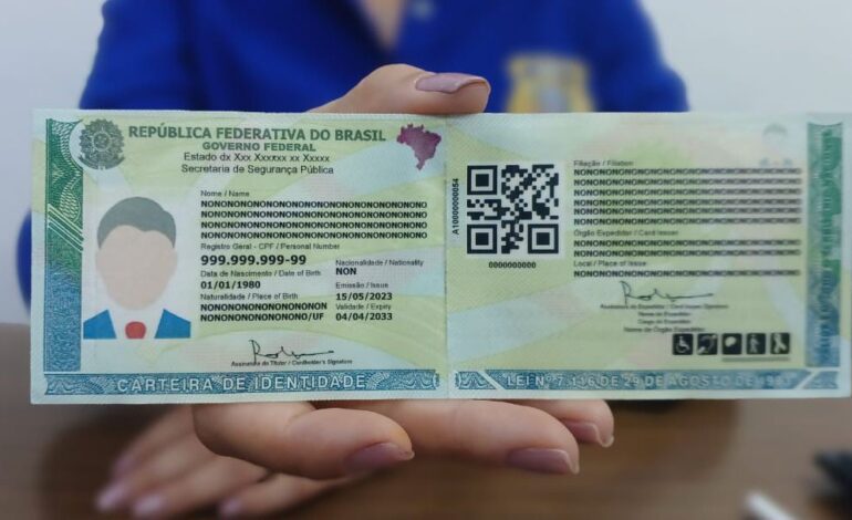 Sem pressa: prazo para fazer a troca para novo RG vai até 2032, diz SSP