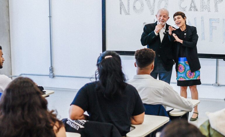 Lula inaugura novo edifício do Campus Osasco, da Unifesp
