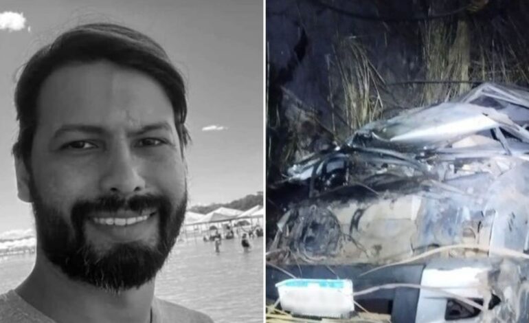 gerente-de-negocios-morre-apos-carro-capotar-e-sair-da-pista-na-br-242