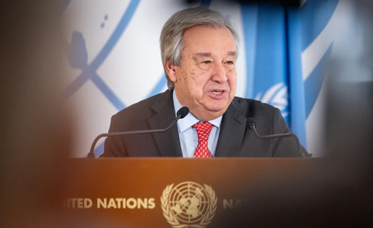 crise-climatica-e-ia-desenfreada-sao-ameacas-existenciais,-diz-secretario-geral-da-onu