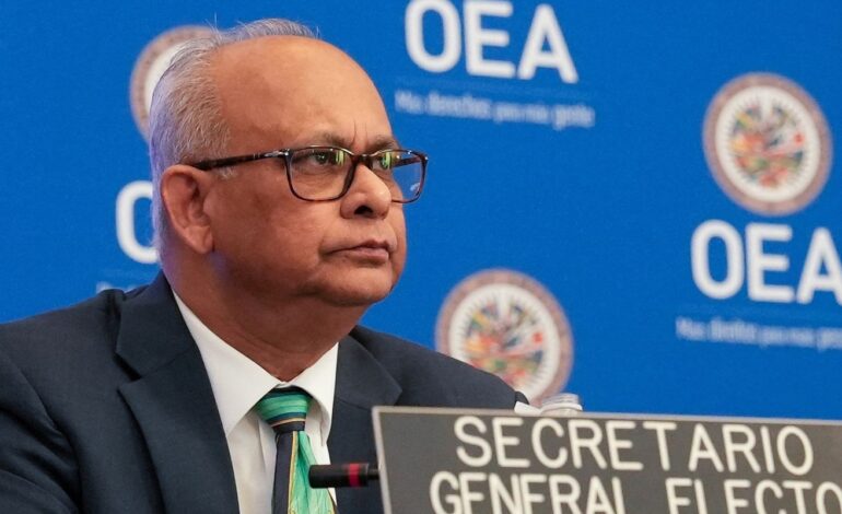 paises-americanos-elegem-ministro-do-suriname-para-chefiar-a-oea