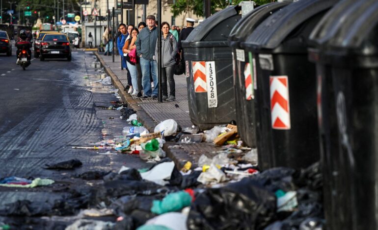 argentina-faz-terceira-greve-geral-contra-ajuste-fiscal-de-milei