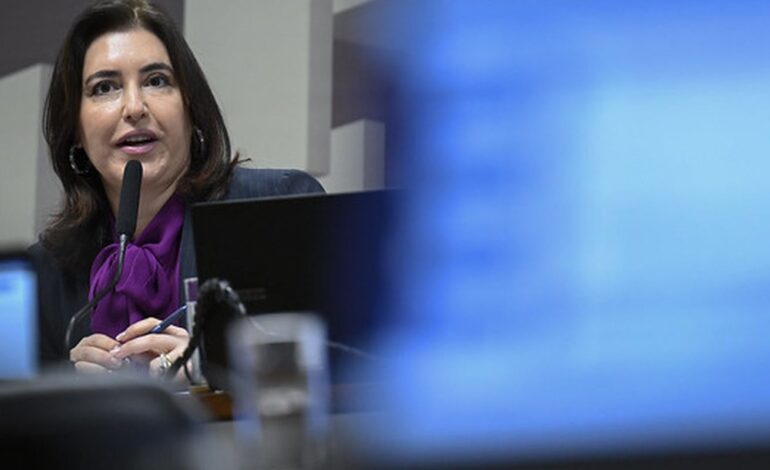 no-senado,-tebet-defende-revisao-de-gastos-e-de-isencoes-fiscais