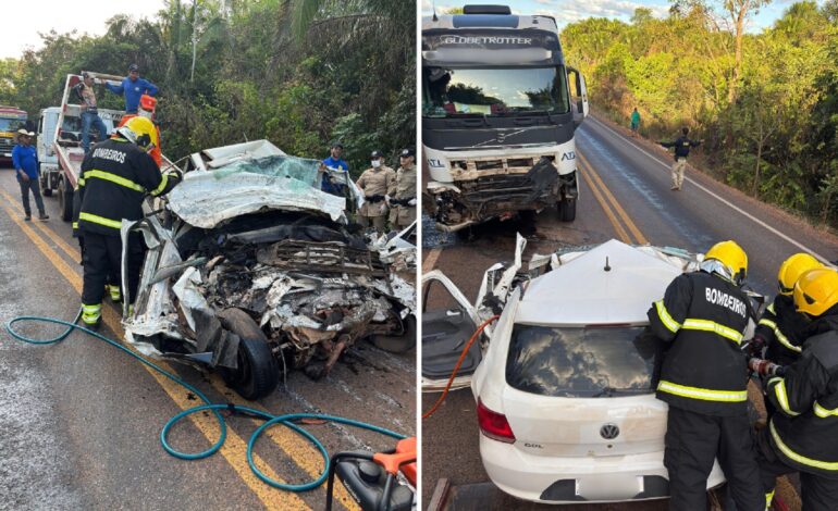 tres-pessoas-morrem-apos-carro-bater-de-frente-com-caminhao-na-br-235