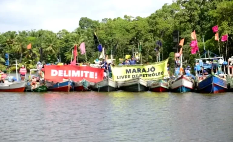 pescadores-de-marajo-protestam-contra-exploracao-de-petroleo-na-foz-do-amazonas-–-climainfo