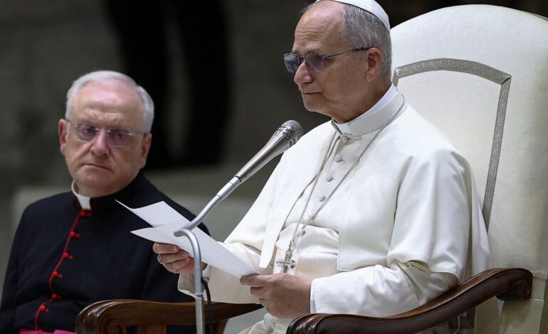 papa-leao-faz-1a-reuniao-com-sobreviventes-de-abuso-sexual-na-igreja