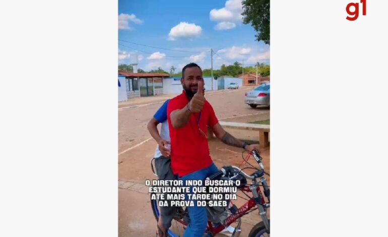 diretor-de-escola-diverte-a-web-ao-buscar-alunos-em-casa-com-bicicleta