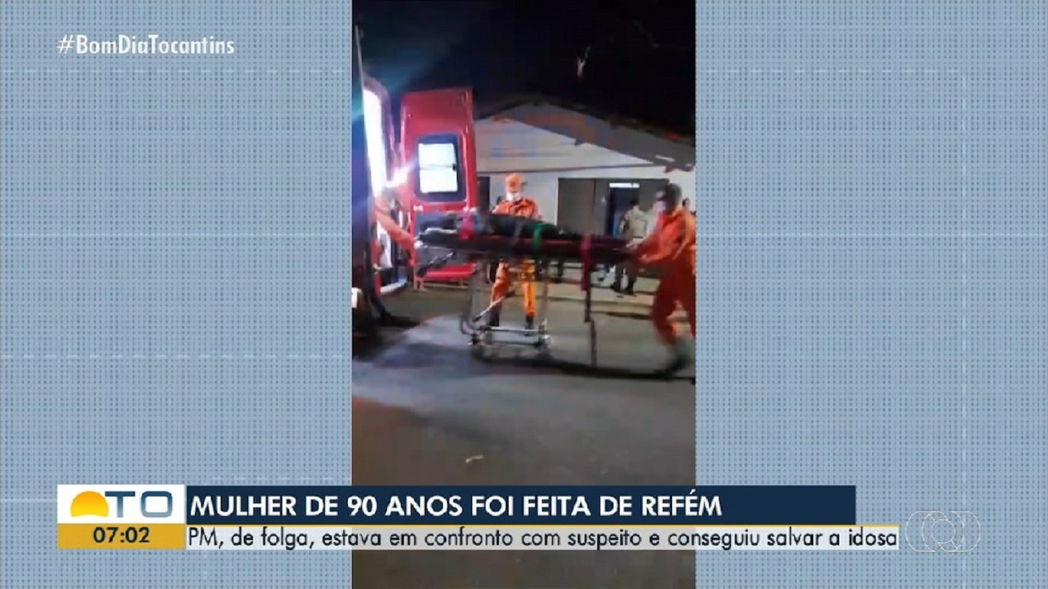 Policial de folga atira em suspeito para libertar idosa feita refém