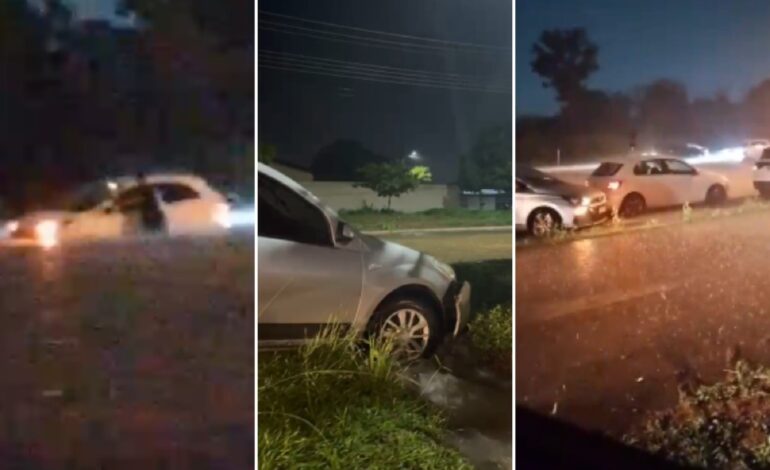 carros-ficam-ilhados-apos-chuva-intensa-alagar-avenidas-de-palmas-|-g1