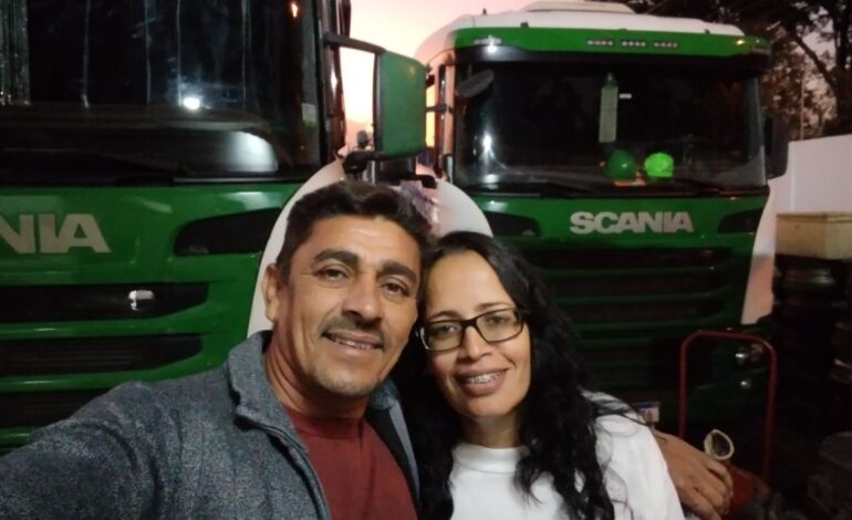 marido-de-caminhoneira-que-morreu-na-queda-de-ponte-relembra-tragedia-|-g1