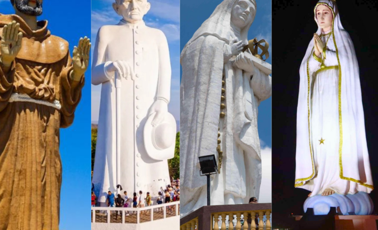 estatuas-de-santos-gigantes-impactam-turismo-e-cultura-no-ceara-|-g1