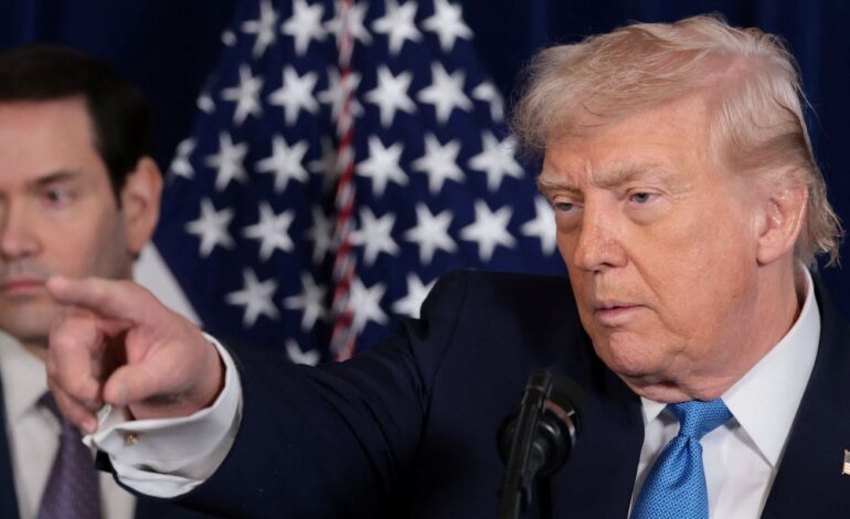 trump-indica-dialogo-com-vice-e-descarta-lider-da-oposicao-venezuelana