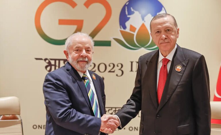 lula-e-erdogan,-presidente-da-turquia,-conversam-sobre-gaza-e-cop