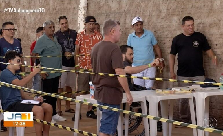 Moradores de loteamento em Palmas fazem campeonato de baladeira | G1