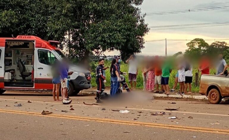 motociclista-morre-apos-batida-entre-moto-e-carro-em-gurupi-|-g1