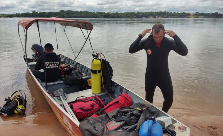 bombeiros-retomam-buscas-por-crianca-de-quatro-anos-no-rio-tocantins-|-g1