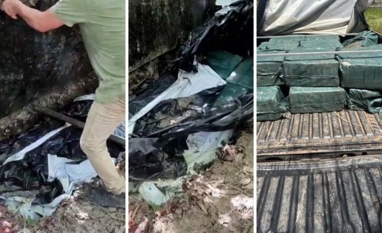 cocaina-encontrada-em-buraco-na-mata-chega-a-quase-470-kg-|-g1