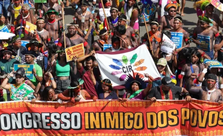 atl-2026:-em-marcha,-indigenas-denunciam-violencia-e-criticam-o-congresso-–-climainfo