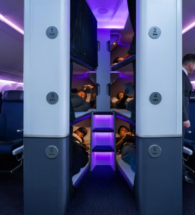 companhia-aerea-vai-oferecer-beliches-na-classe-economica-|-g1