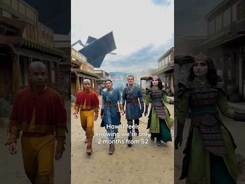 🗣️DOIS MESES ATÉ O RETORNO DO AVATAR🗣️ #AvatarTheLastAirbender #ATLA #Netflix #Shorts