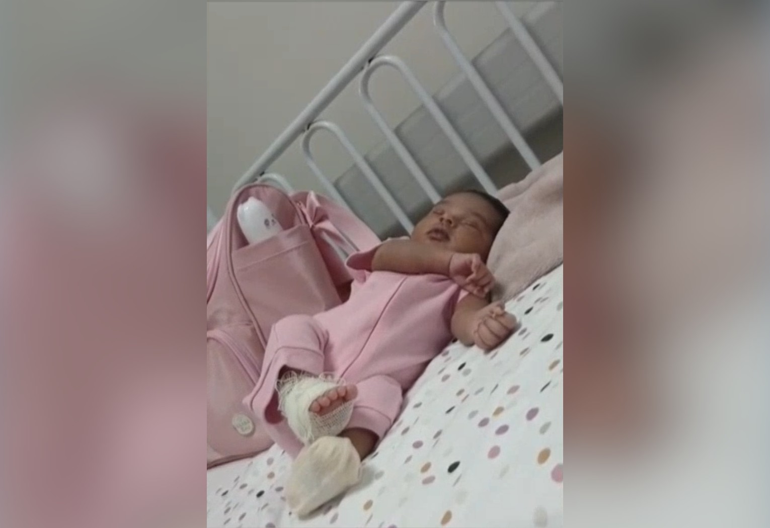 familia-denuncia-possivel-erro-na-aplicacao-de-medicacao-em-bebe-|-g1