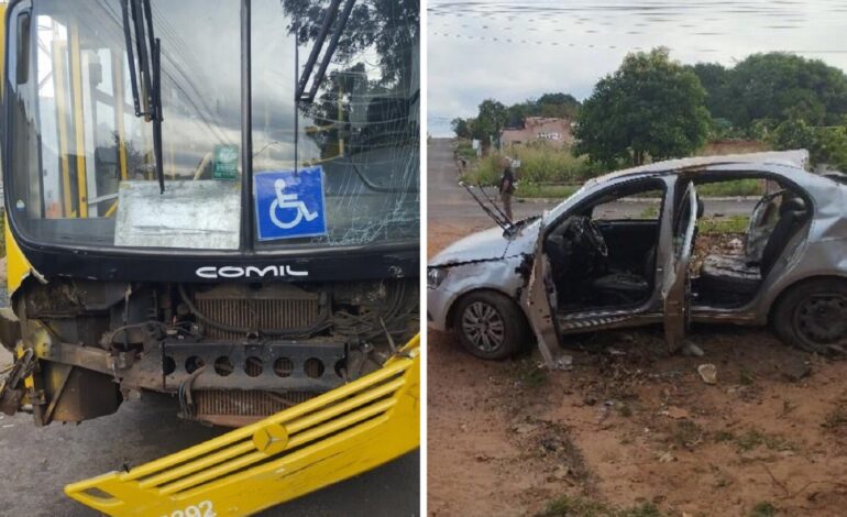 quatro-adolescentes-ficam-feridos-apos-jovem-bater-carro-em-onibus-|-g1