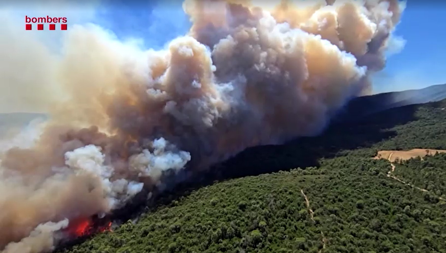 Incêndio florestal atinge Costa Brava e leva a confinamento de cidades | G1