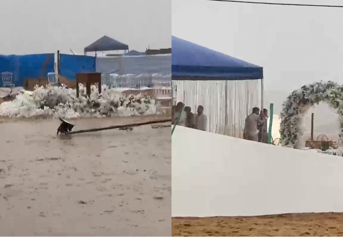 casamento-em-praia-no-to-e-interrompido-por-tempestade-|-g1