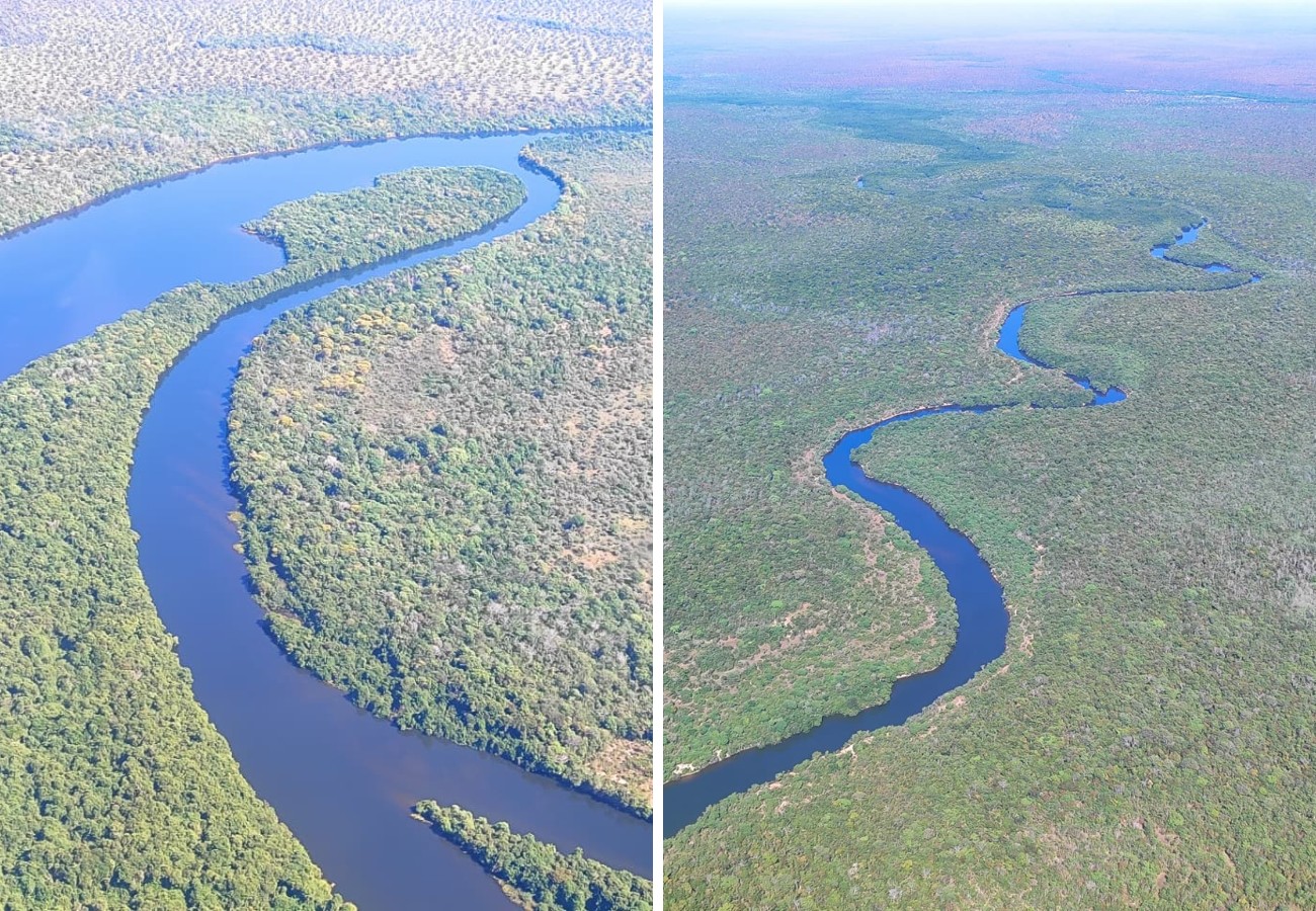 imagens-de-drone-mostram-beleza-dos-rios-que-cortam-a-ilha-do-bananal-|-g1