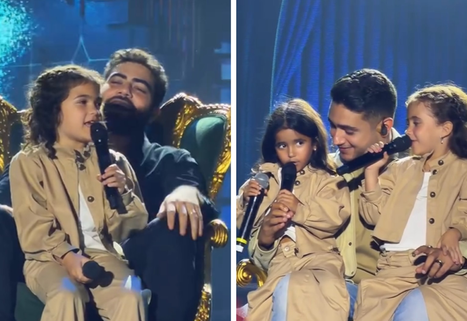 filhos-de-henrique-e-juliano-surpreendem-fas-cantando-em show-|-g1