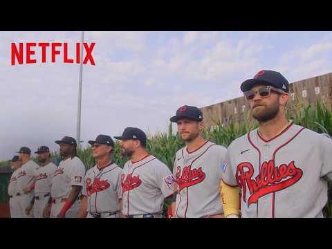 philadelphia-phillies-and-minnesota-twins-emerge-from-the-cornfield-|-mlb-at-field-of-dreams
