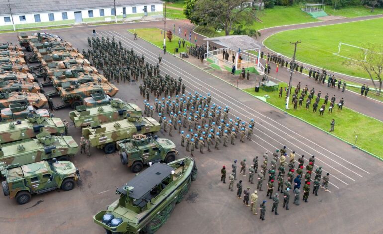 Defesa conclui exercício militar com participação de mais cinco países