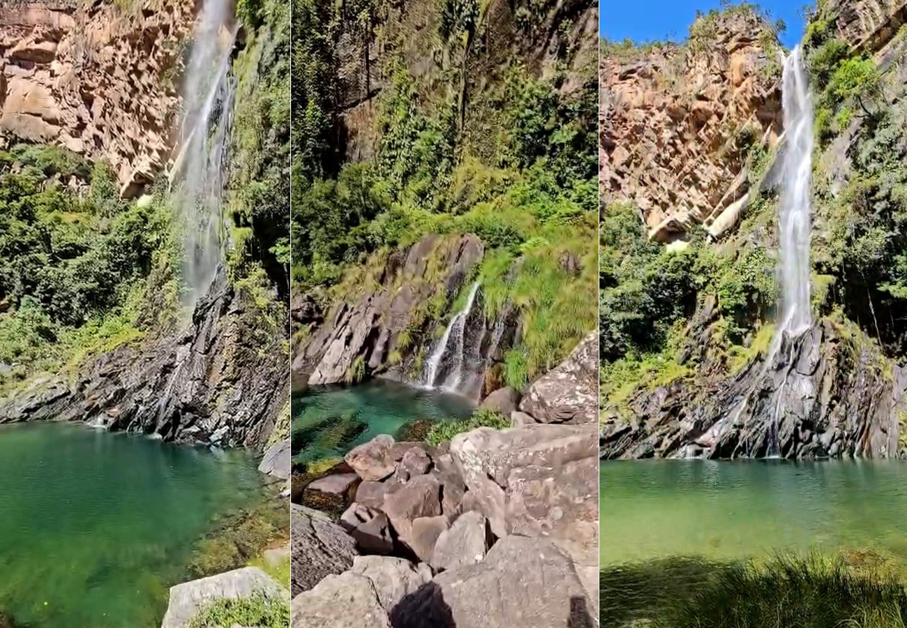 Conheça cachoeira paradisíaca no TO que virou alvo de disputa judicial | G1