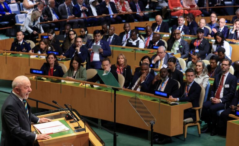 “o-brasil-nao-cabe-no-quintal-de-ninguem”,-diz-lula-em-discurso-na-onu