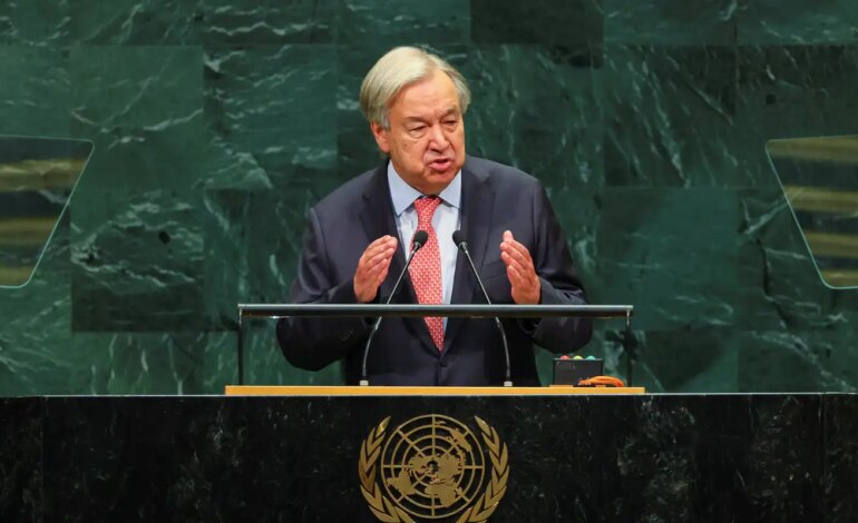 secretario-geral-da-onu-alerta-para-avanco-de-guerras-e-riscos-da-ia