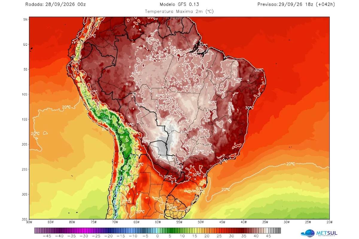 Brasil vive clima extremo, com onda de calor e temporais – ClimaInfo