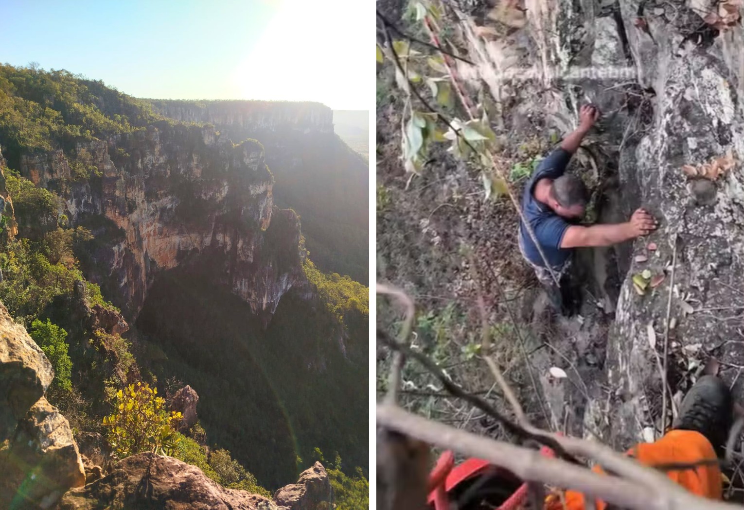 Conheça serra no TO em que turista escorregou ao tentar tirar fotos | G1