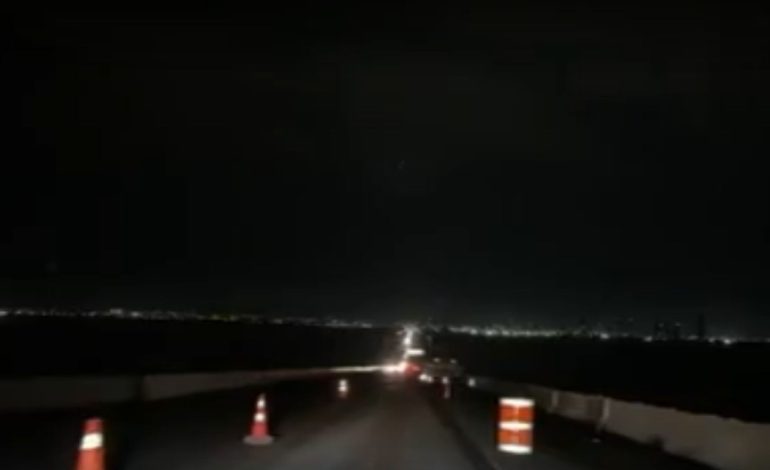 Falta de iluminação e máquinas paradas causam risco em ponte de Palmas | G1