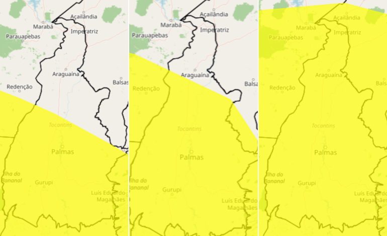 Tocantins tem previsão de chuva e alerta de tempestade | G1