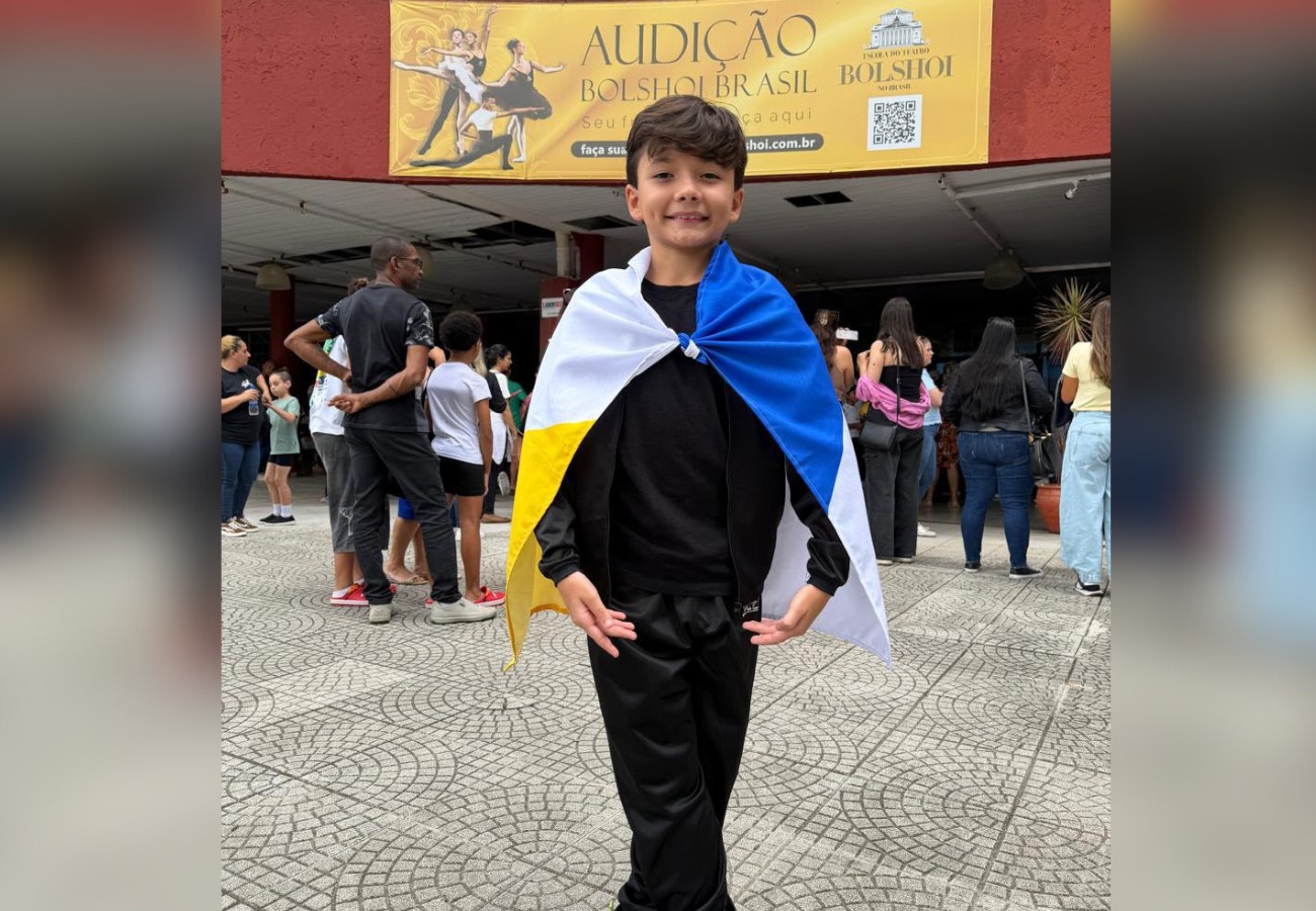 Menino do TO conquista vaga na Escola do Teatro Bolshoi no Brasil | G1